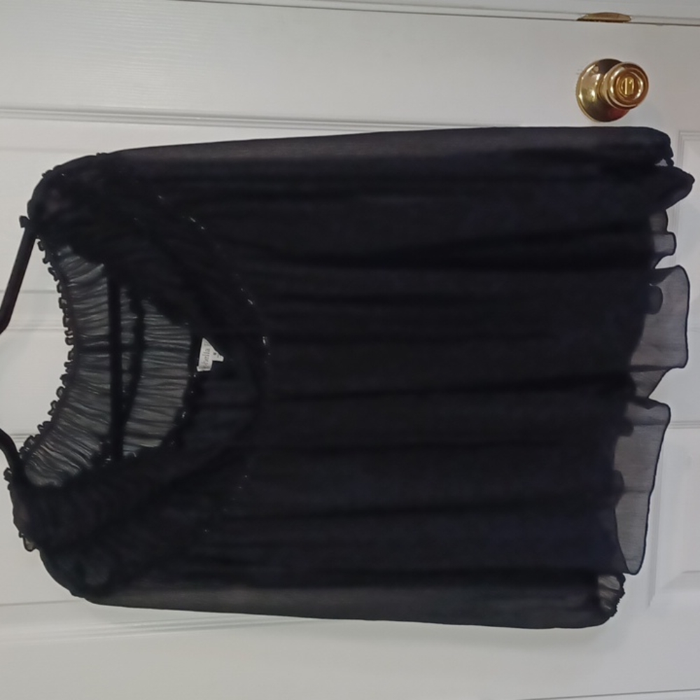 Ophelia Rose Black Blouse